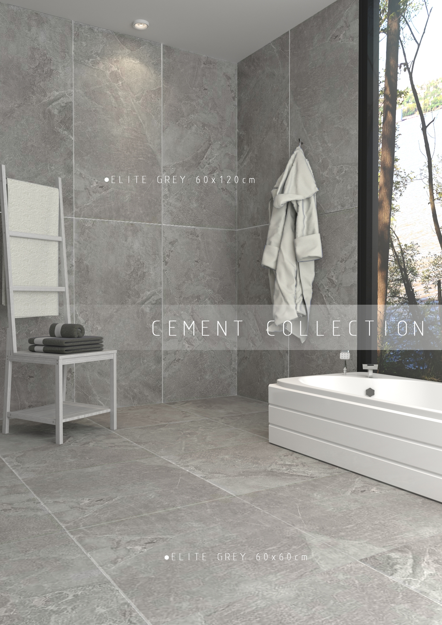PORCELAIN CEMENT TILES